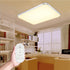 LED Deckenleuchte 72 W dimmbar Rechteck Fernbedienung